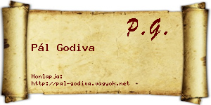 Pál Godiva névjegykártya